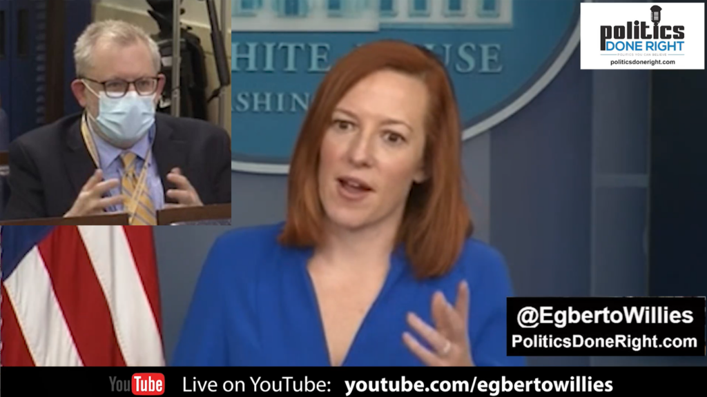 Jen Psaki lost the perfect opportunity to rib Texas for its false independence