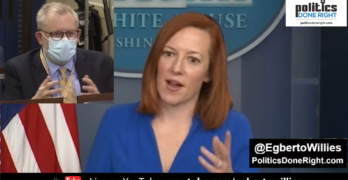 Jen Psaki lost the perfect opportunity to rib Texas for its false independence