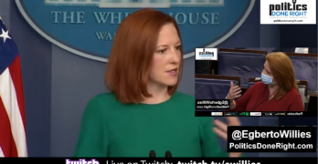 Reporter attempts to blame MLB economic impact to Georgia on Biden. Jen Psaki made her look silly