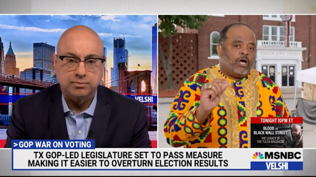 On Velshi: Roland Martin admonishes Democrats to get off their a$$es as GOP rigs 2022 Election.