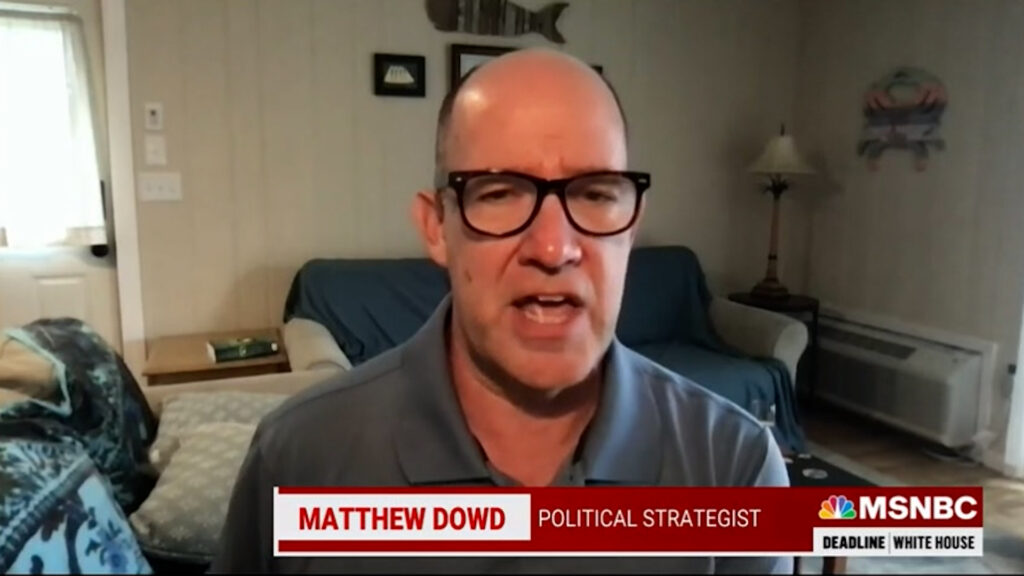 Matthew Dowd on what Republicans think about their voters- They don't think you matter.