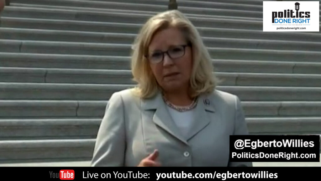 Liz Cheney supports Pelosi's removal of Republicans & says McCarthy unqualified to be Speaker