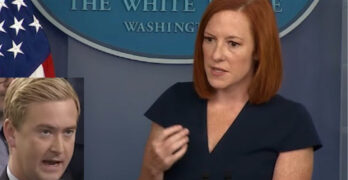 Fox News' Doocy's question proved he's ignorant of policy & science. Jen Psaki made him pay.