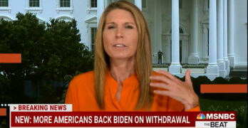MSNBC Host Nicolle Wallace was not kind to the media's take on Biden & Afghanistan withdrawal!