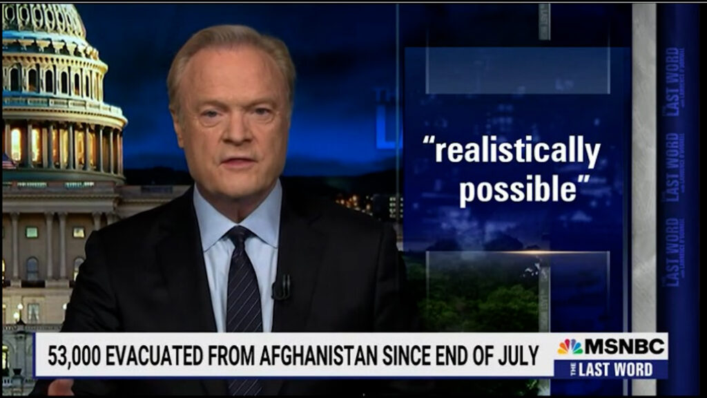 O'Donnell slams Afghanistan coverage advised by media-paid generals who themselves lost wars.