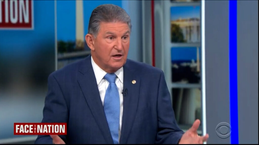 Did Manchin threaten Progressives w/ GOP votes if they hold up the bipartisan infrastructure bill?