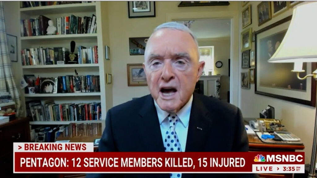 General Barry McCaffrey gives President Biden the ultimate advice as he says: This war is over