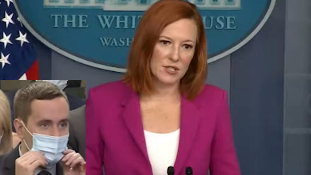 White House reporter stupid question about reparations from China for COVID meets Jen Psaki
