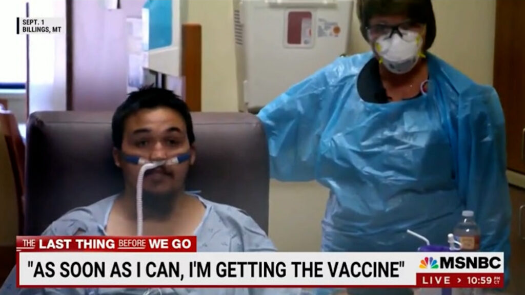 24-yr-old regrets following anti-vax nuts & advise all to get vaccinated. He is now dead!