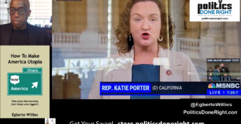 Katie Porter points out these are Biden's Bills. Progressive, be clear TWO BILLS or NO BILLS.