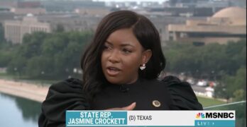 TX Rep. Jasmine Crockett identifies the most dangerous. It's not the insurrectionists she fears.