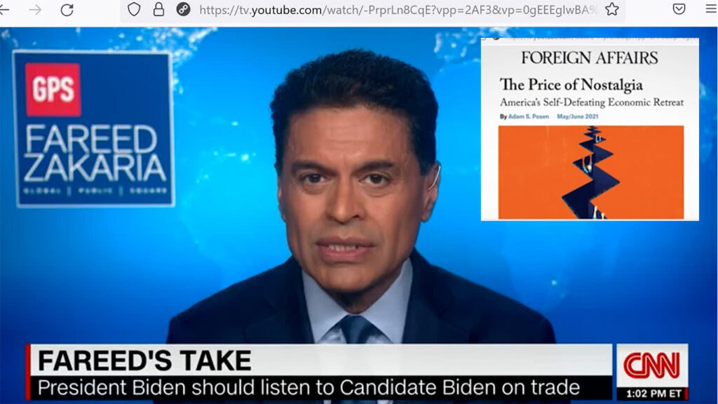 Fareed Zakaria: Why Build Back Better and not tariffs is better for the American worker.