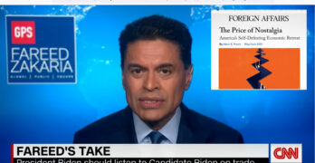 Fareed Zakaria: Why Build Back Better and not tariffs is better for the American worker.