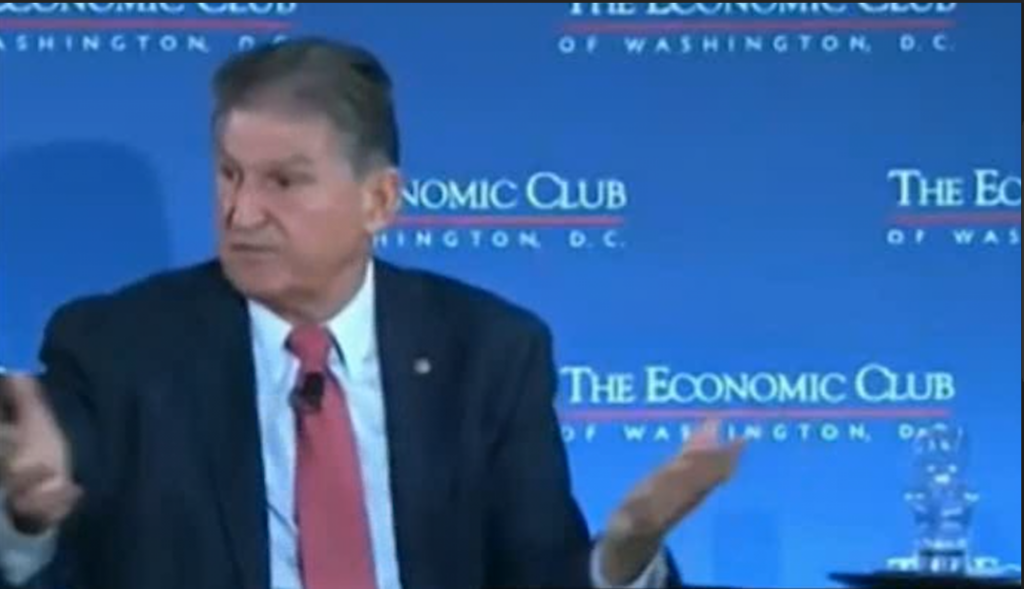 REALLY? Joe Manchin on switching Parties: "I don't know where the hell I belong." We know where!