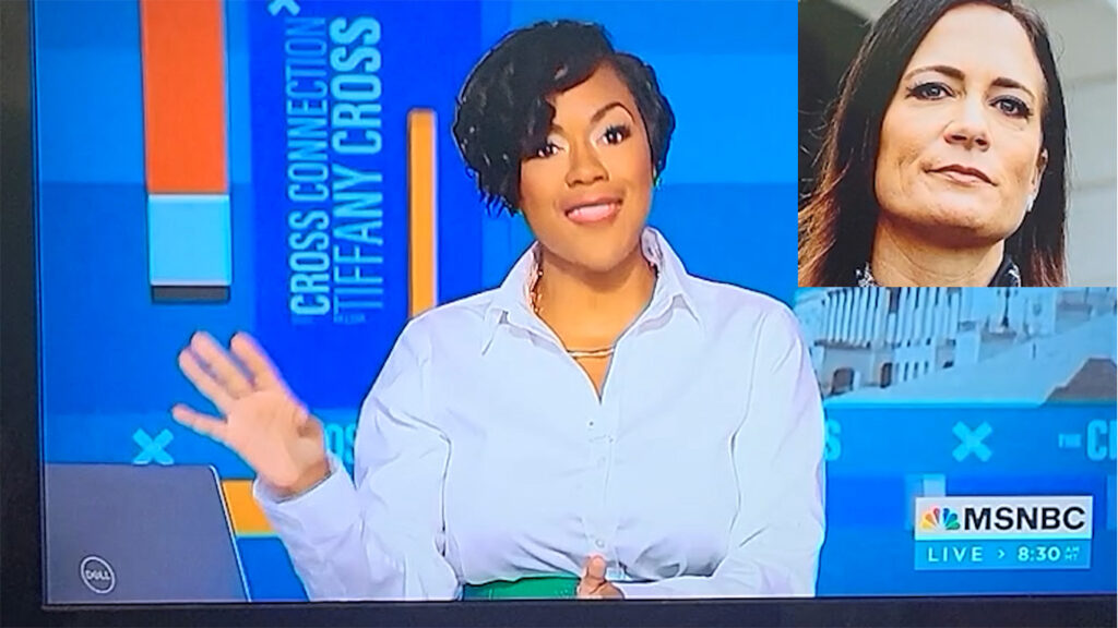 This MNSBC Host, Tiffany Cross dissed Stephanie Grisham's Trump tell-all book. Failing up.