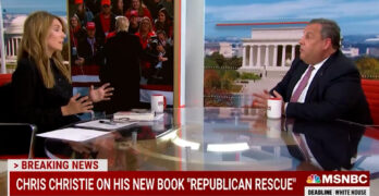 Nicolle Wallace slams Christie for his book giving Fox News a pass for lies & conspiracy theories.