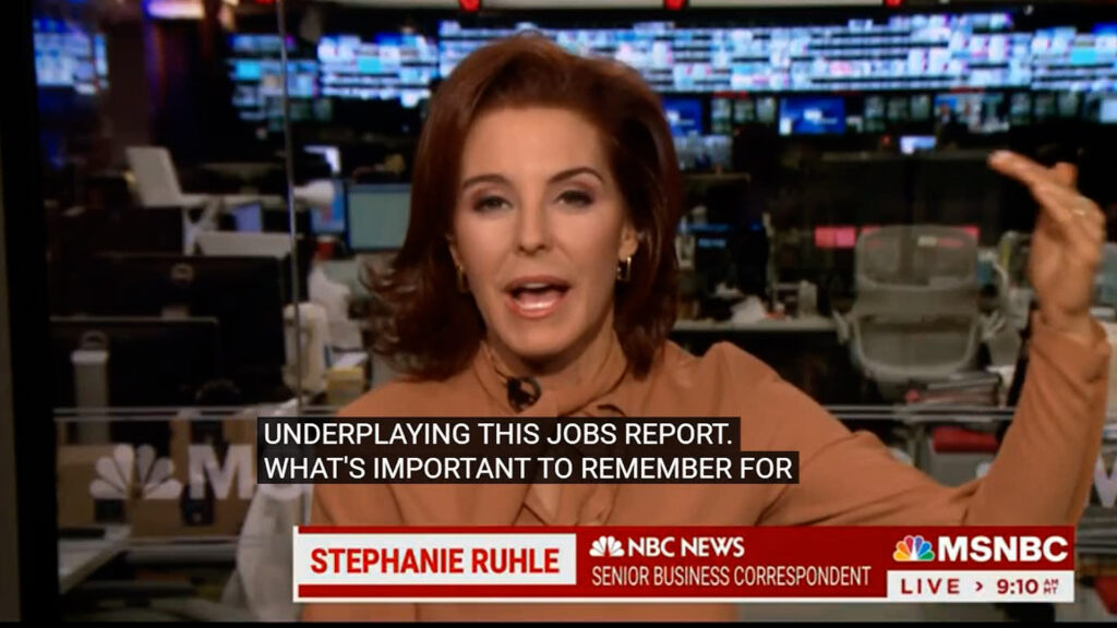 Stephanie Ruhle comes out swinging to defend the president against a misleading mainstream media