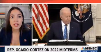 AOC justifiably slights Joe Mansion and Moderates as responsible for Biden's drop in the polls.