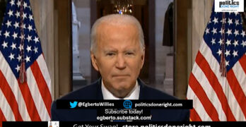 AT LAST! Biden slams Trump/sycophants for Jan 6. 'He is a defeated fmr president' by 7 million votes