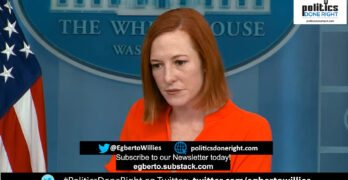 Jen Psaki schools an ignorant reporter: may not be the front & center on U.S. news, but ...