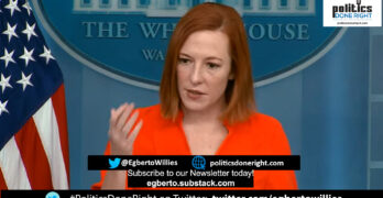 Jen Psaki to reporter channeling Mitch McConnell on Afghanistan - Biden ended a failed enterprise