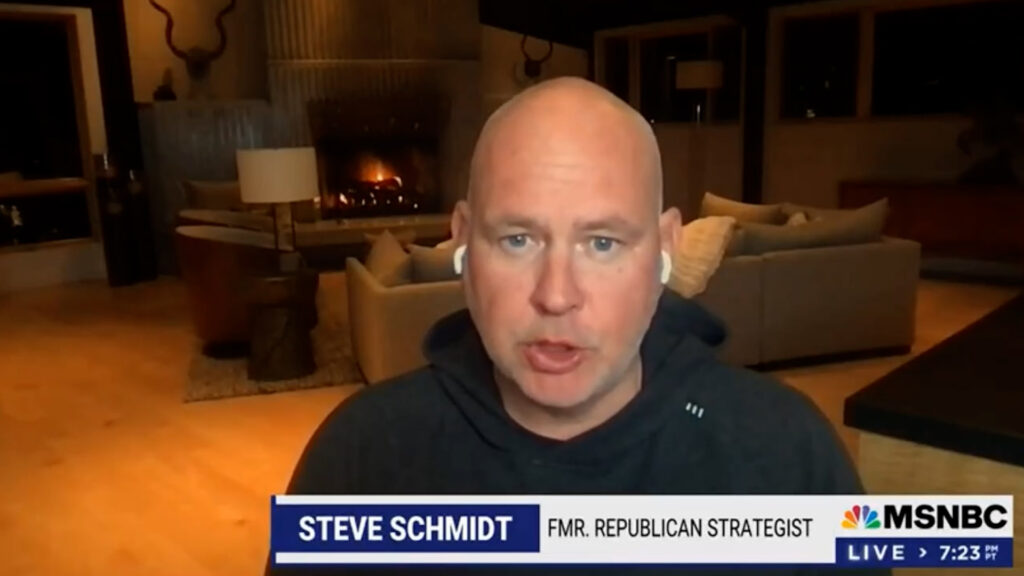 Steve Schmidt: Cannot let these people back into power until the autocratic faction is underground