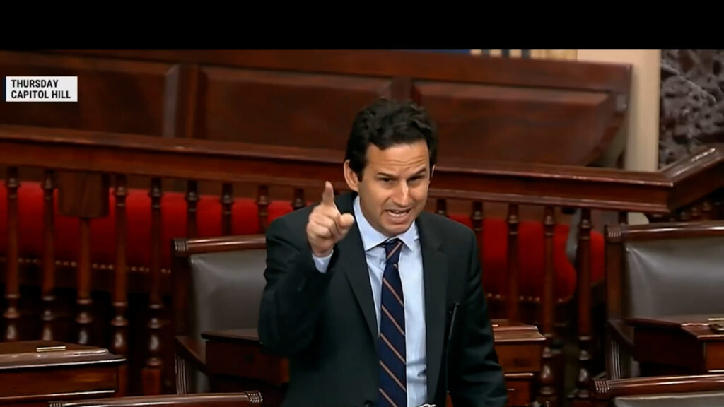 DEMOCRATS must fight like this! Sen. Brian Schatz destroys Sen. Josh Hawley's hypocritical joke