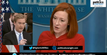 Jen Psaki schools Fox News' Peter Doocy on the Don't Say Gay Bill's implication then shuts him off