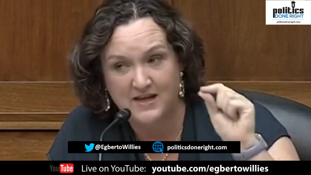Rep. Katie Porter gave it to the CEO as she slammed Big Pharma as an unregulated fraud.