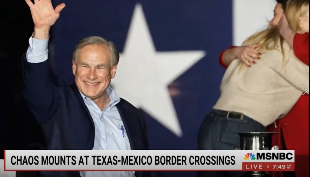 Texas Governor Greg Abbot causing rising prices and supply chain problems with border gimmick