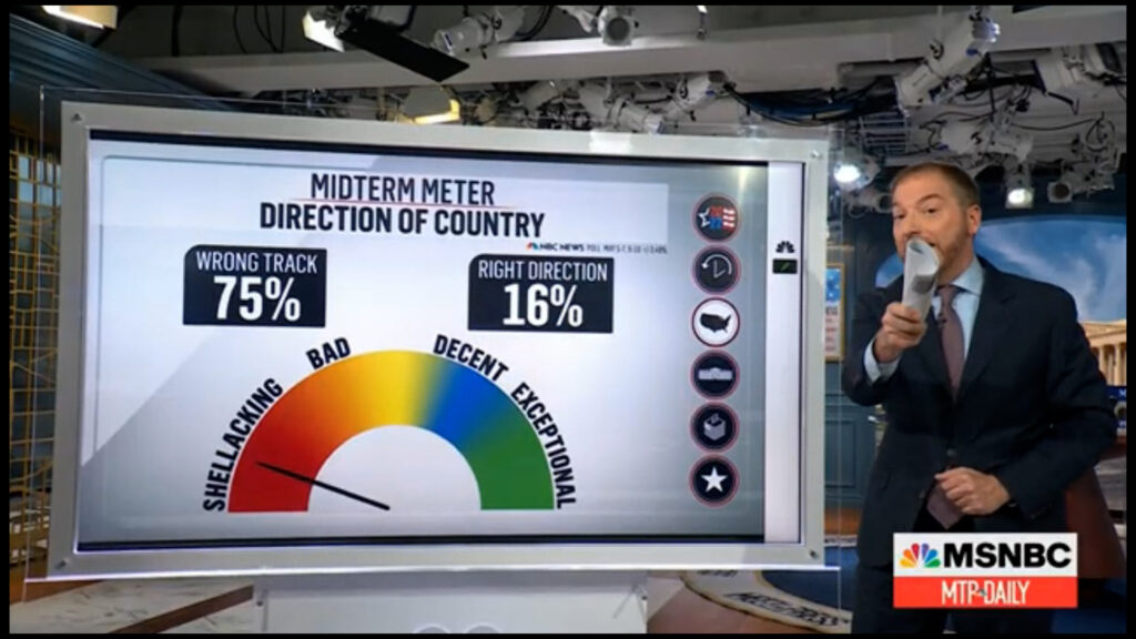 SHAME ON Chuck Todd: This subliminal messaging and media malpractice in real-time.