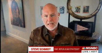 Steve Schmidt gives a profound analysis of our fascist path: And then the killings start.