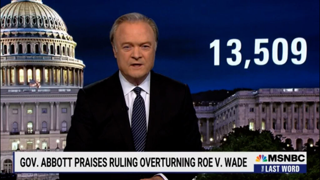 Lawrence O'Donnell ridicules TX Gov Abbott for his solution to denying rape victims an abortion.