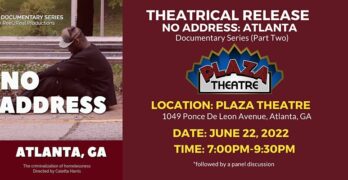 LIVE: Documentary Series No Address Atlanta screening and Q&A session