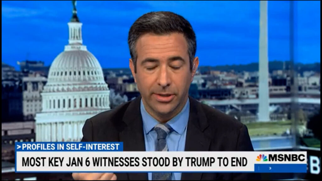 MSNBC Ari Melber: Jan 6 testifying Republicans are no heroes and deserve no Medal of Freedom