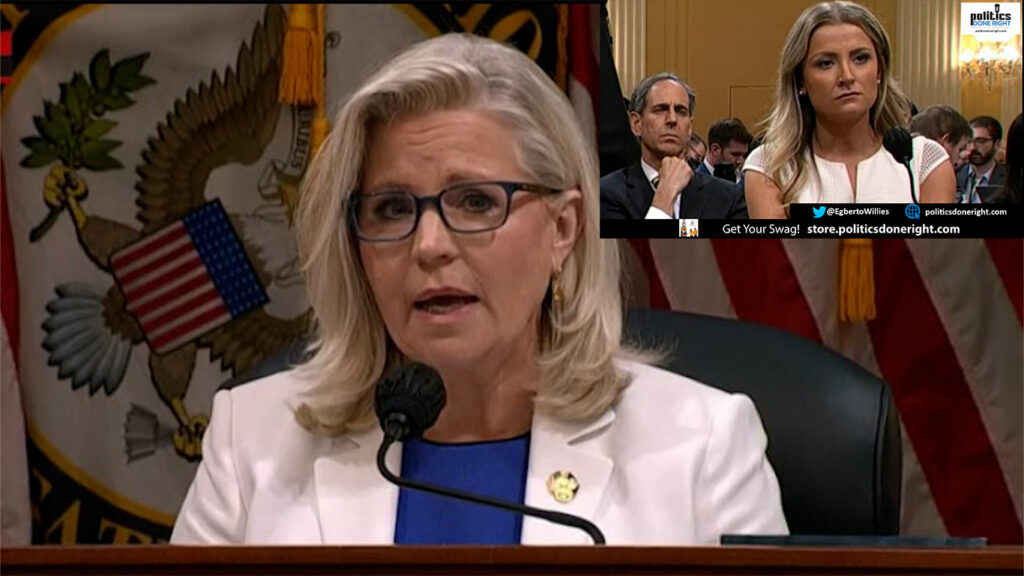 Liz Cheney throws shade on 50, 60, & 70-year-old hiding cowardly men Women get the job done.