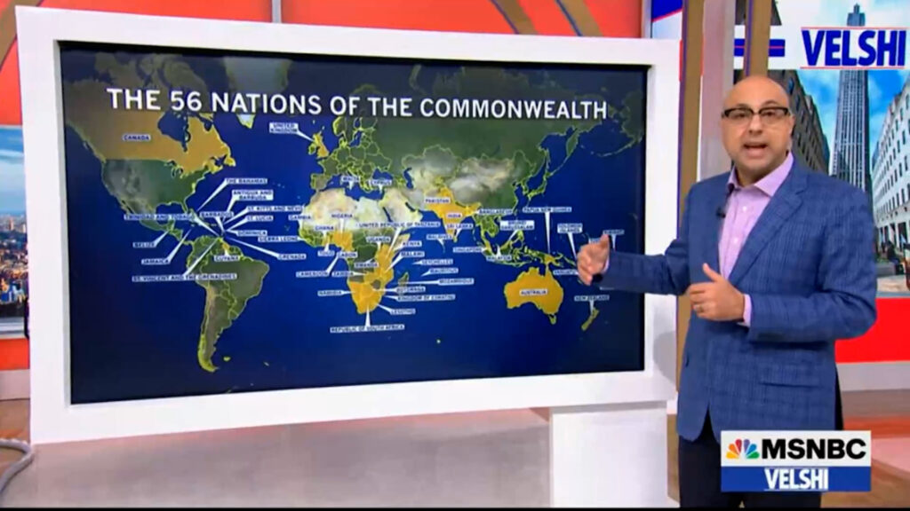PERFECT CONTEXT! Ali Velshi continues telling the truth about a brutal British colonialist monarchy.