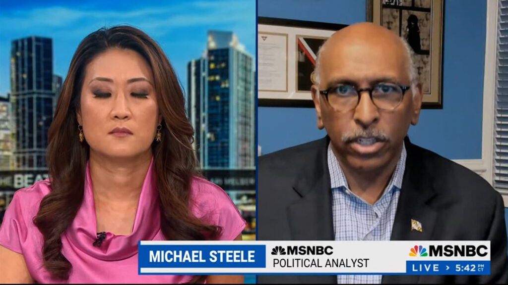 Fmr. GOP Chair Michael Steele: Polls are wrong. There will be a pink wave. Dems to hold House.