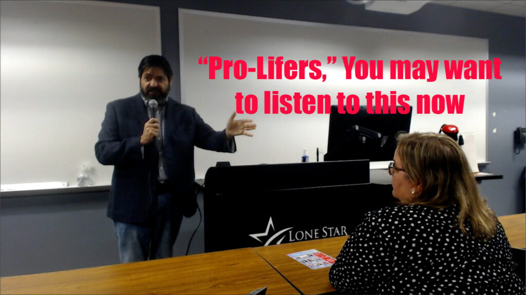 Political consultant Jaime Rodriguez on message pro-lifers should heed. It's us you agree with!