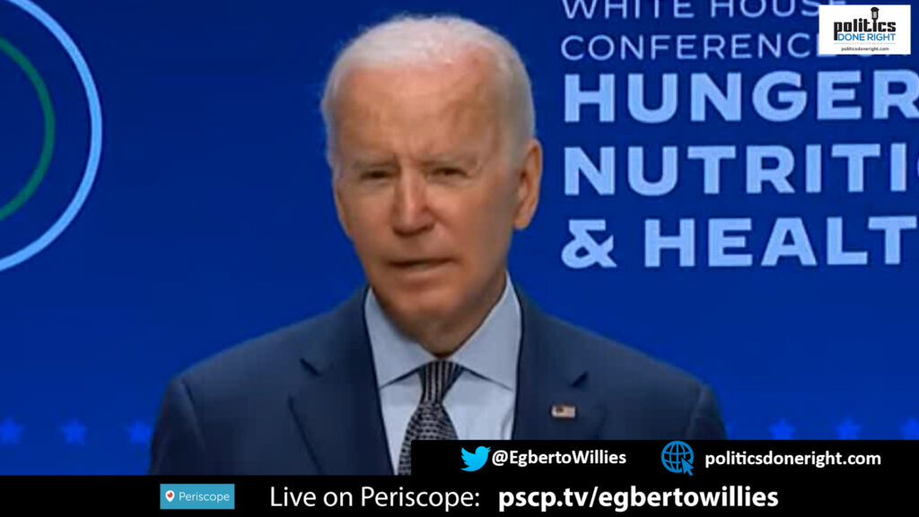 Watch Prez Biden warns oil company thugs not to raise prices gouging Americans due to hurricane.