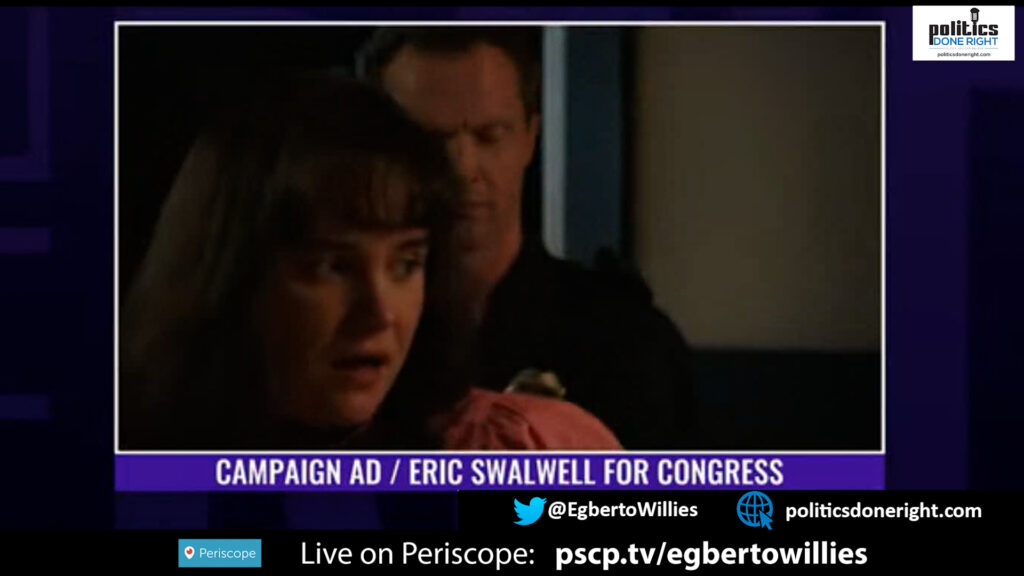 EPIC! Congressman’s graphic ad about a woman’s arrest for her reproductive choice is perfect.