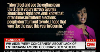 Panelists scold Democratic establishment as former Atlanta mayor signals voter enthusiasm alarm.