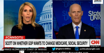 CNN’s Dana Bash called out Sen. Rick Scott’s Medicare lie but not Trump’s tax cut lie. We did!