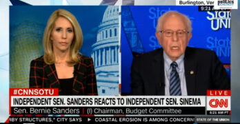 Bernie Sanders on Sinema- She's a corporate Democrat who sabotaged enormously important legislation