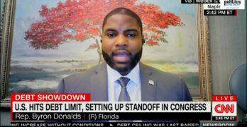 CNN’s Victor Blackwell Nails GOP's Byron Donalds for his George Santos & Debt Ceiling Hypocrisy.