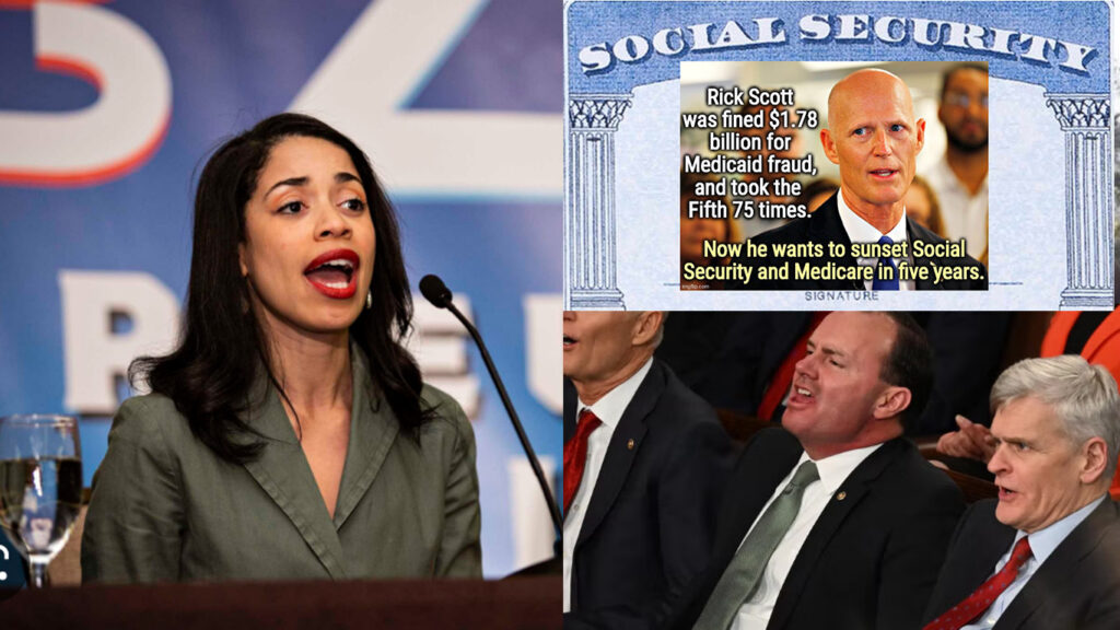 Houston Mayoral Candidate Amanda Edwards. Republicans will cut your Social Security if allowed