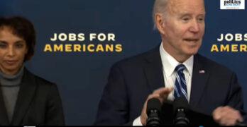 Watch Biden give the appropriate Trump-like answer on blame for inflation.