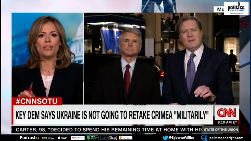YEP! Watch a CNN host shoot down a Republican rep's false equivalence on Democrats' Ukraine letter