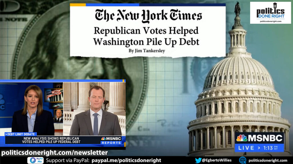NYTimes calls out an inconvenient Republican truth on debt