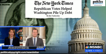 NYTimes calls out an inconvenient Republican truth on debt